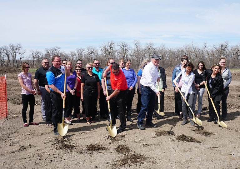 Groundbreaking at Cottonwood Park – Bismarck Parks & Recreation