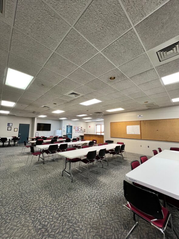 MDU Resources Room with tables and chairs