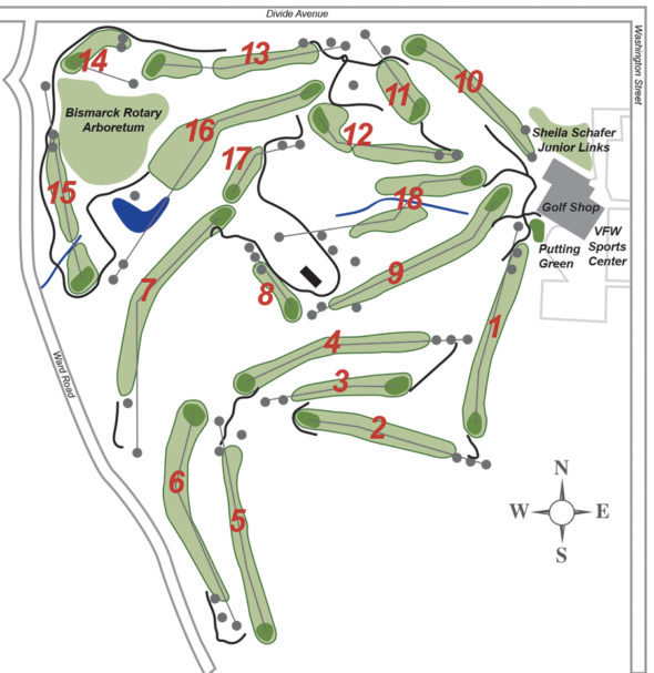 Golf Courses – Bismarck Parks & Recreation